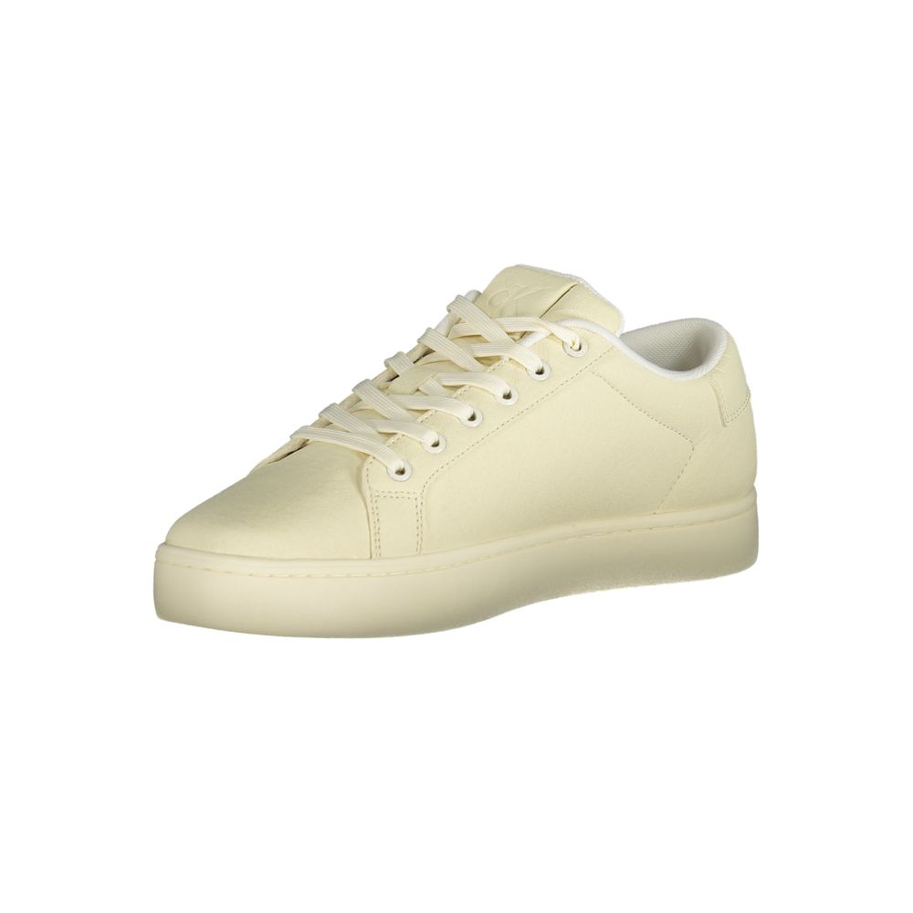 Calvin Klein Weiß Polyester Männer Sneaker