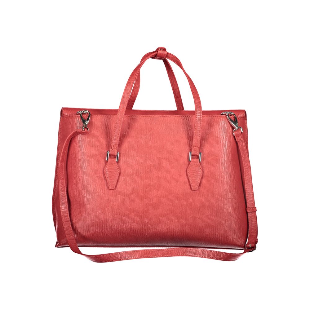 Valentino Bags Rote Polyethylen Frauen Handtasche