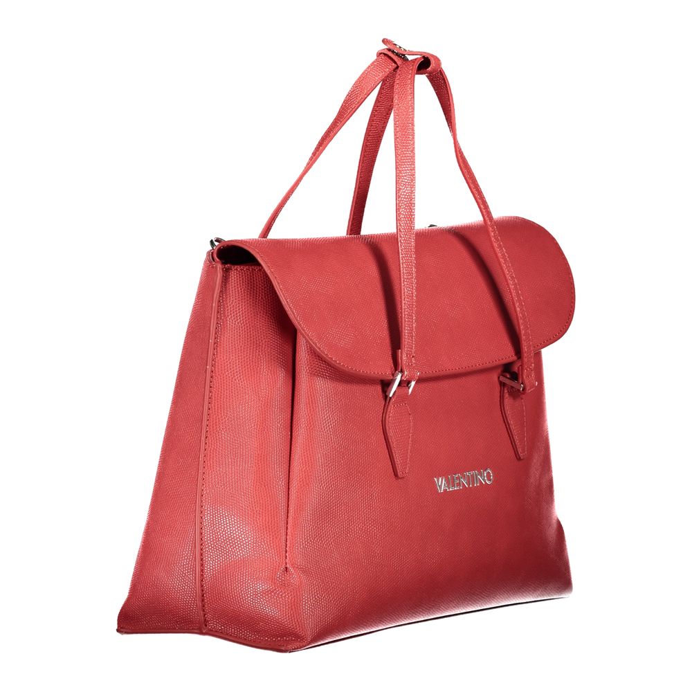 Valentino Bags Rote Polyethylen Frauen Handtasche