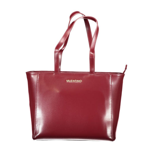 Valentino Bags Rote Polyethylen Frauen Handtasche