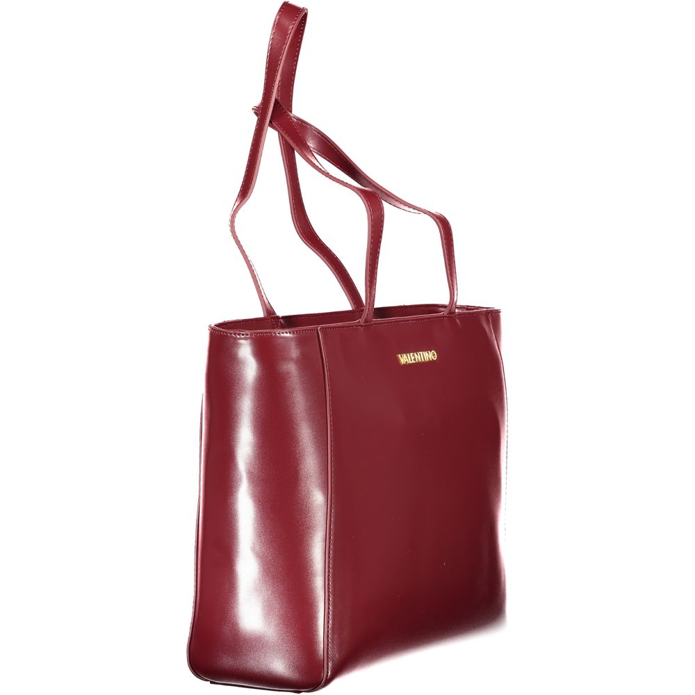 Valentino Bags Rote Polyethylen Frauen Handtasche