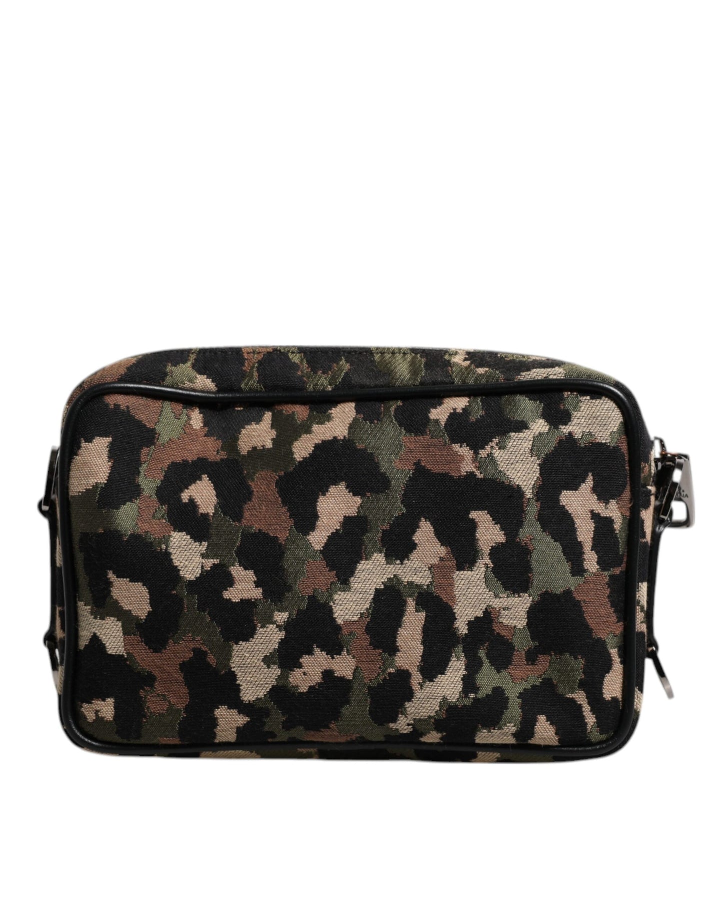 Dolce & Gabbana Multicolor Leopard Jacquard DG Logo Crossbody Tasche