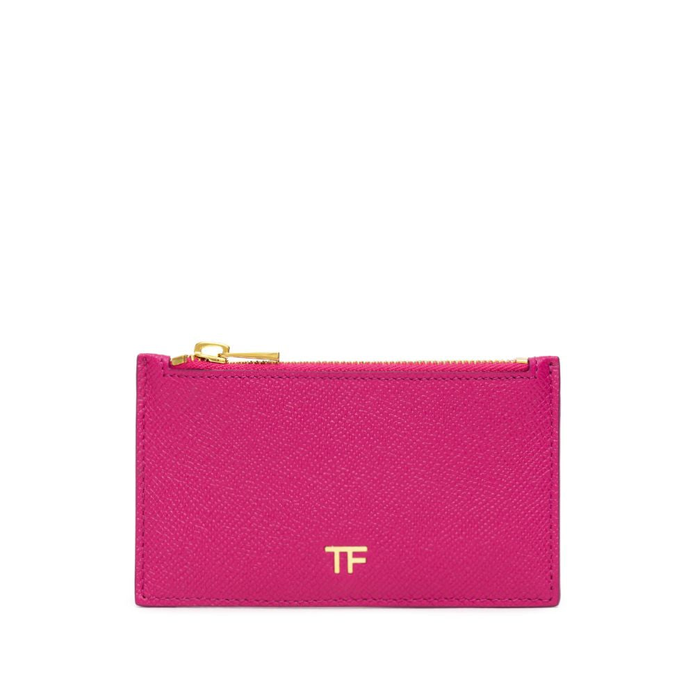 Tom Ford Fuchsia Leder Geldbörse