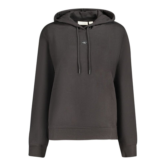 Calvin Klein Schwarzer Baumwollpullover für Frauen