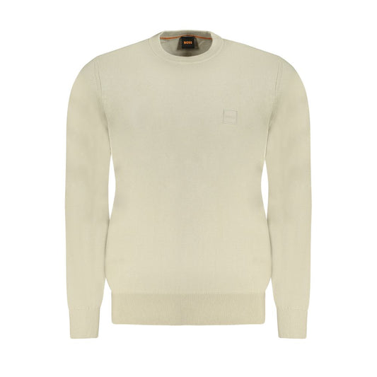 Hugo Boss Beige Baumwolle Männer Pullover