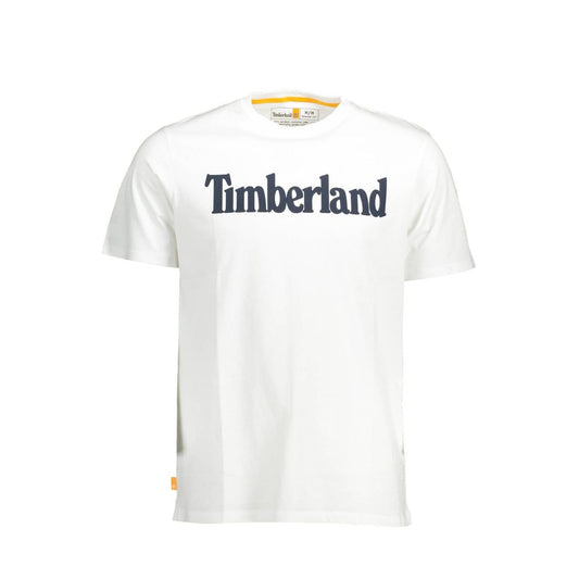 Timberland Weißes Baumwolle Männer T-Shirt