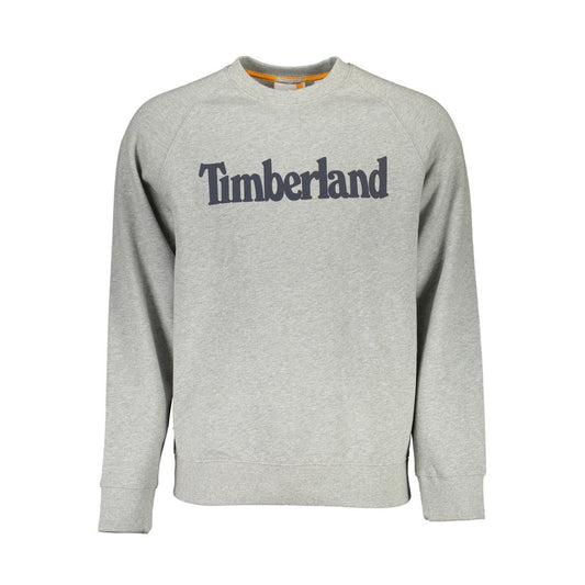 Timberland Grauer Baumwollpullover für Männer