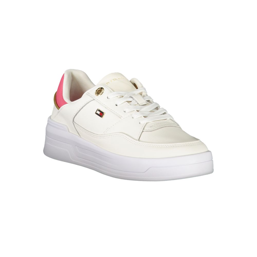 Tommy Hilfiger Weißes Polyethylen Damen Sneaker