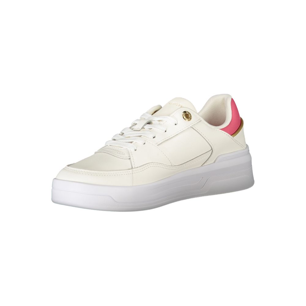 Tommy Hilfiger Weißes Polyethylen Damen Sneaker