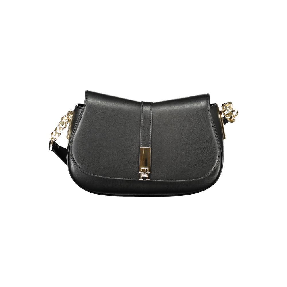 Tommy Hilfiger Schwarz Polyethylen Frauen Handtasche