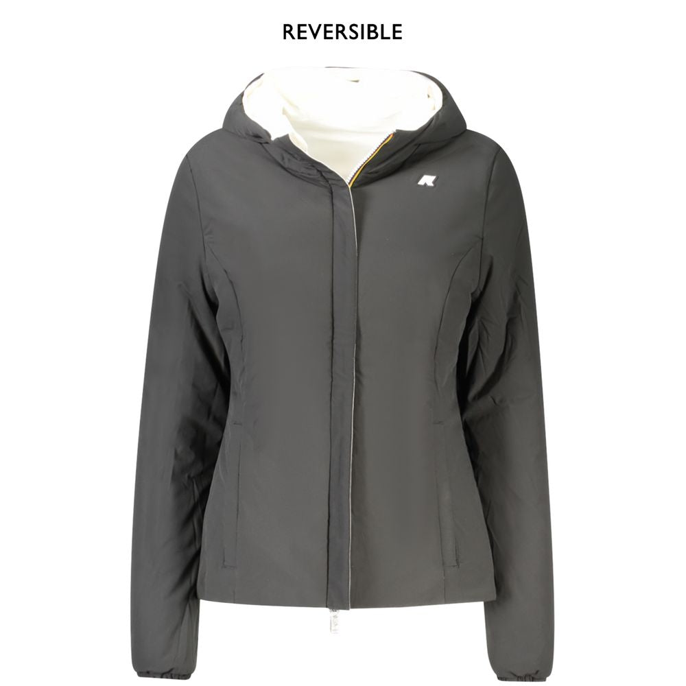 K-WAY Weiße Nylon Frauen Jacke