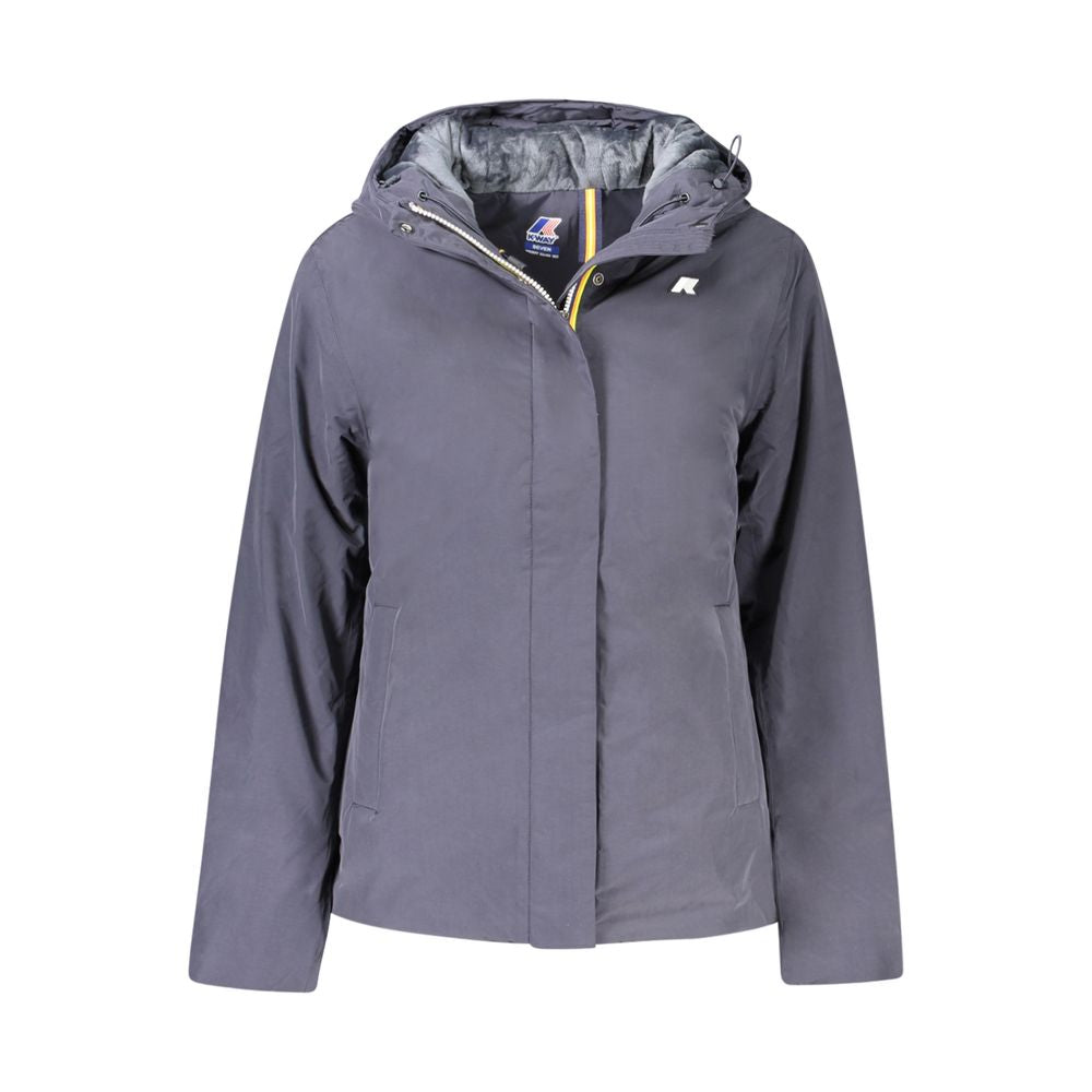 K-WAY Blaue Polyamid Damen Jacke