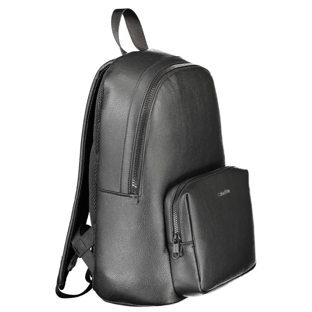 Calvin Klein Schwarzer Polyethylen-Rucksack für Männer