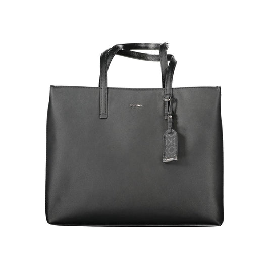 Calvin Klein Schwarz Polyethylen Frauen Handtasche