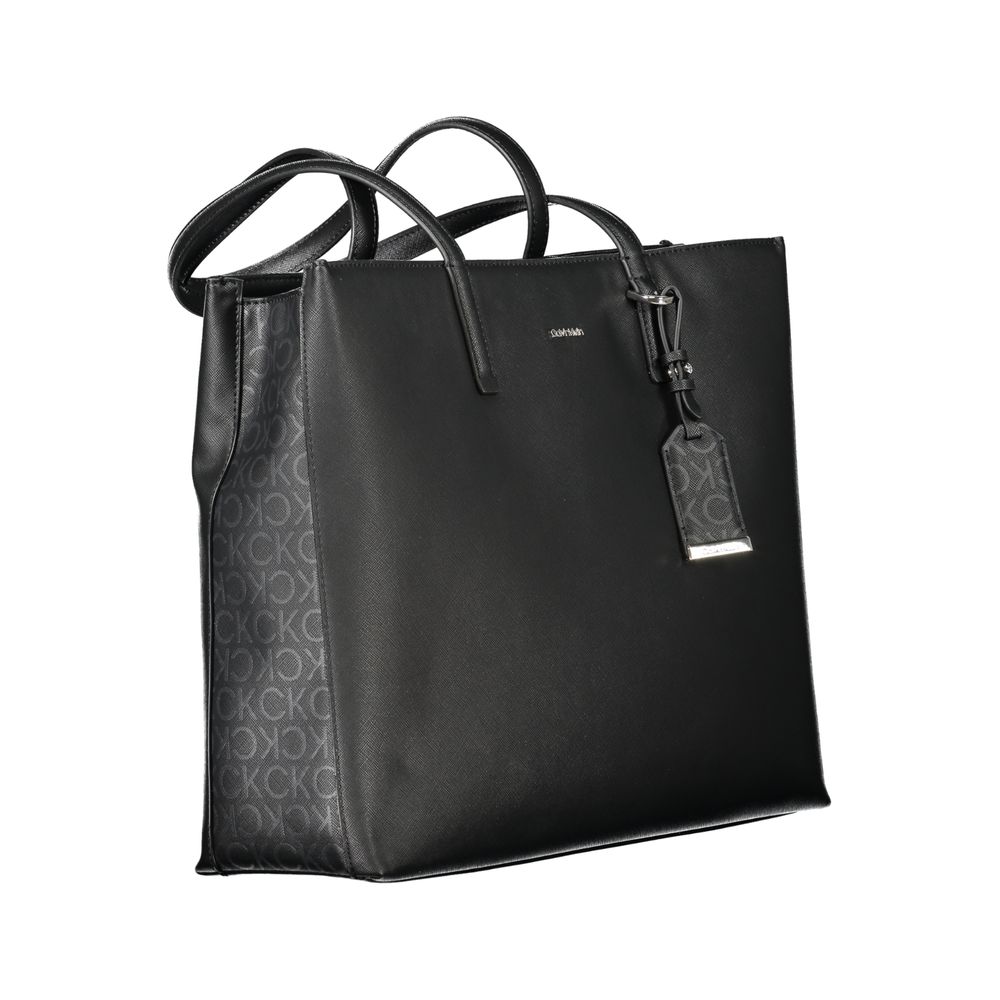 Calvin Klein Schwarz Polyethylen Frauen Handtasche