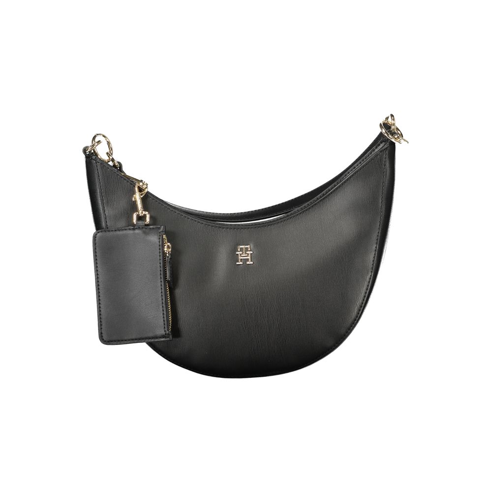 Tommy Hilfiger Schwarz Polyethylen Frauen Handtasche