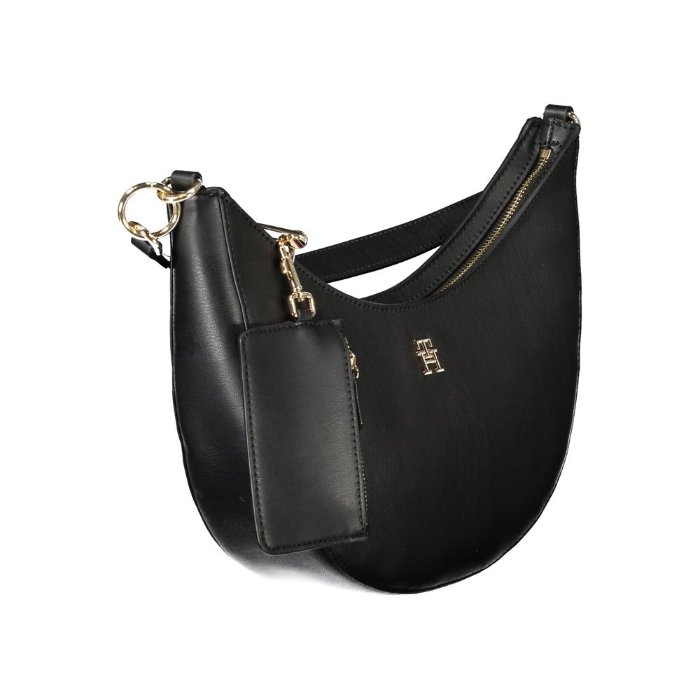 Tommy Hilfiger Schwarz Polyethylen Frauen Handtasche