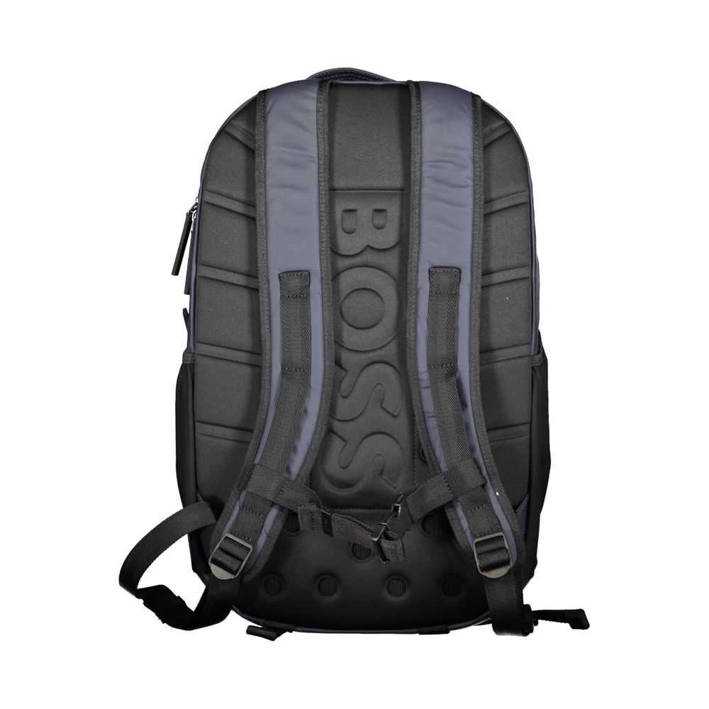 Hugo Boss Blauer Polyester-Rucksack für Männer