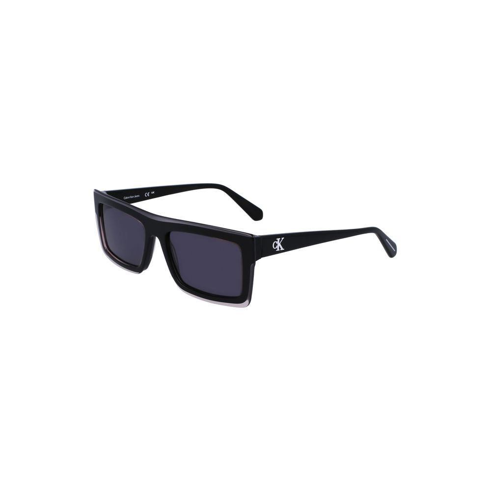 Calvin Klein Schwarze PLASTICA INIETTATA Sonnenbrille