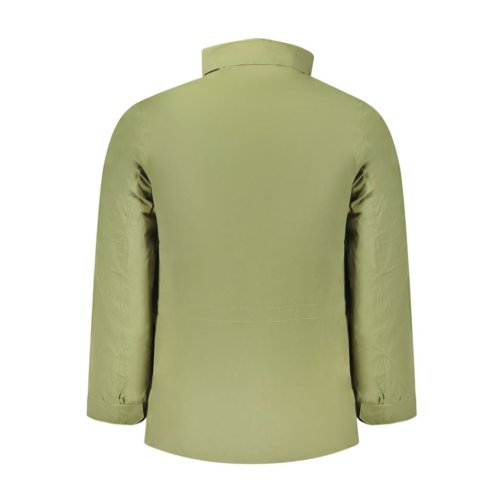 K-WAY Grüne Nylon Herrenjacke