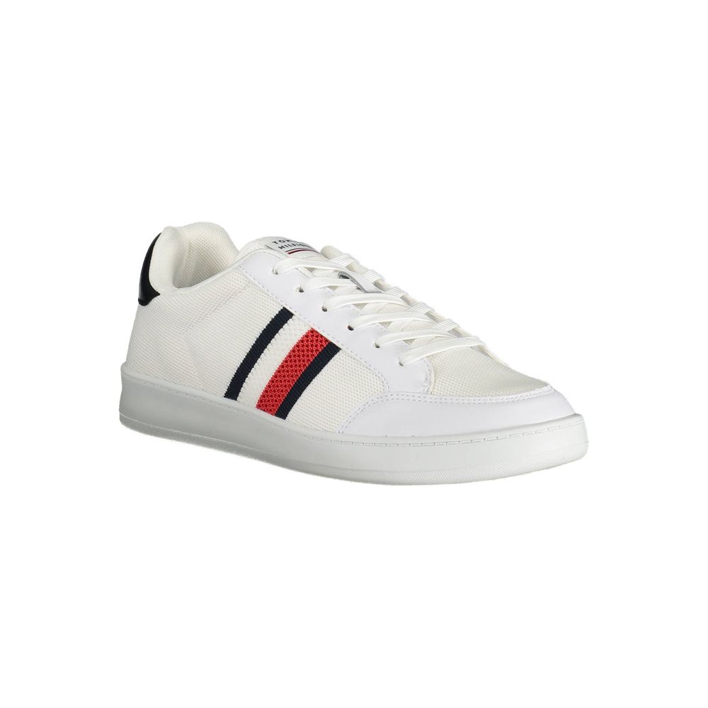 Tommy Hilfiger Weiß Polyester Männer Sneaker