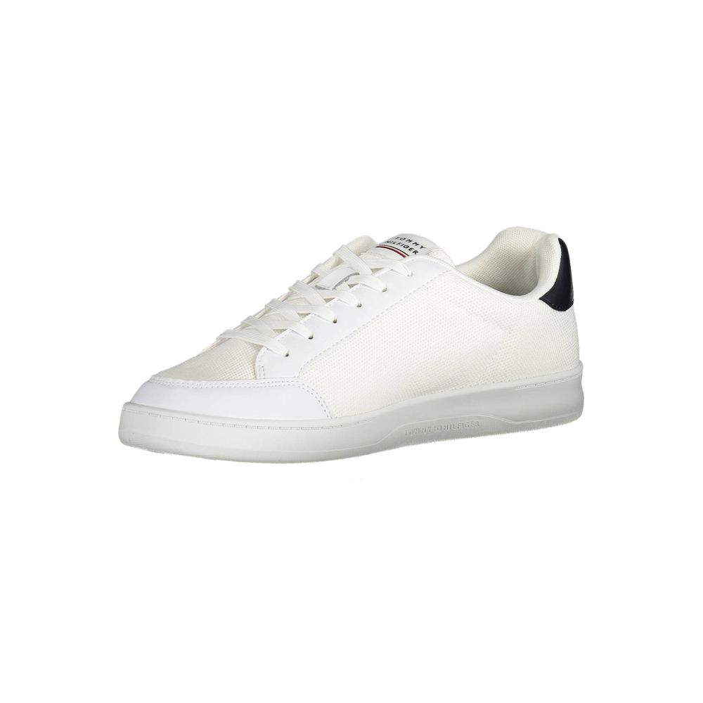 Tommy Hilfiger Weiß Polyester Männer Sneaker