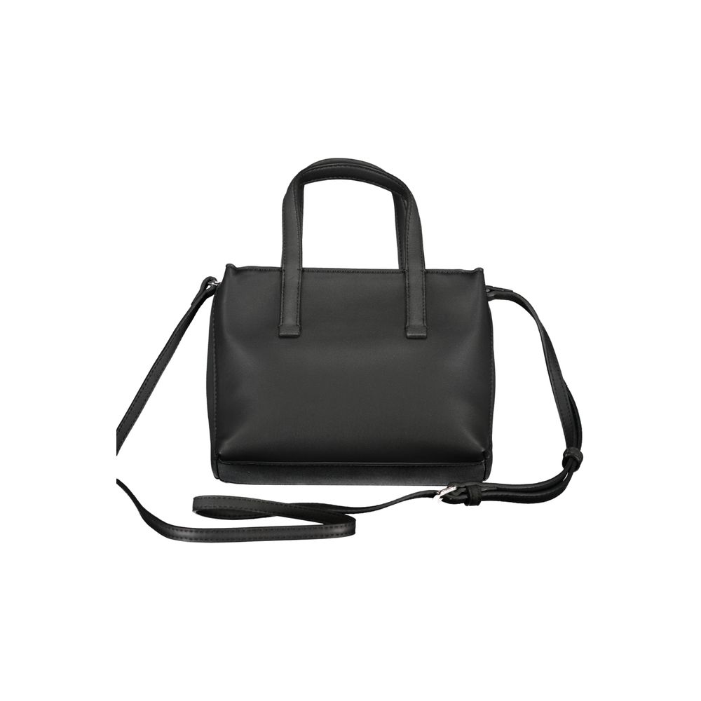 Calvin Klein Schwarze Polyester Handtasche