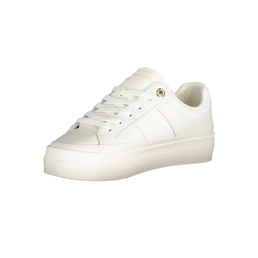 Tommy Hilfiger Weißes Polyethylen Damen Sneaker