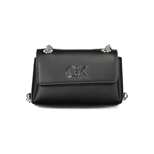 Calvin Klein Schwarz Polyethylen Frauen Handtasche