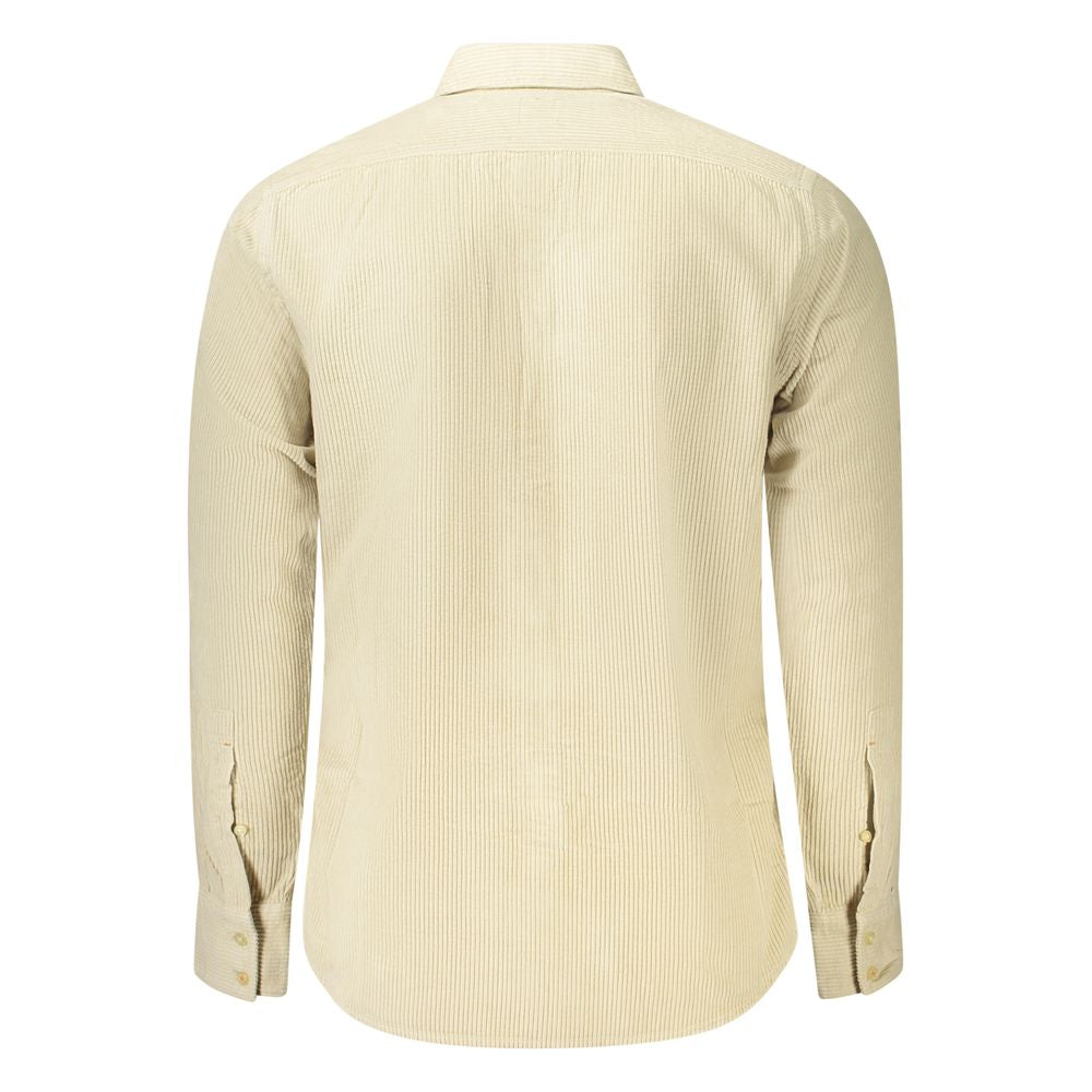 Hugo Boss Beige Baumwolle Männer Hemd