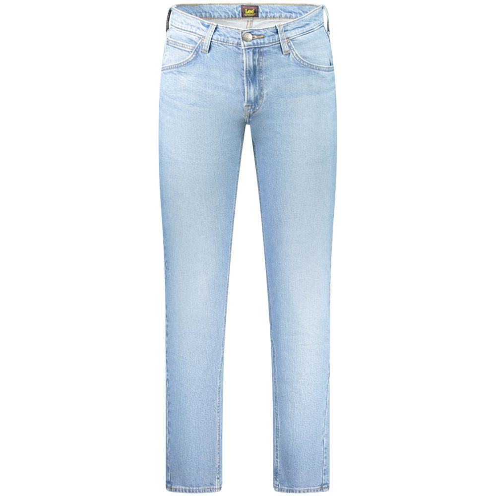 Lee Hellblaue Baumwolle Herren Jeans