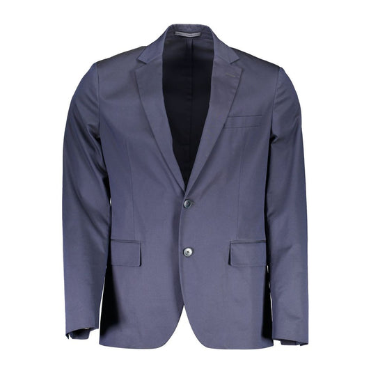 Gant Blaue Baumwolle Männer Jacke