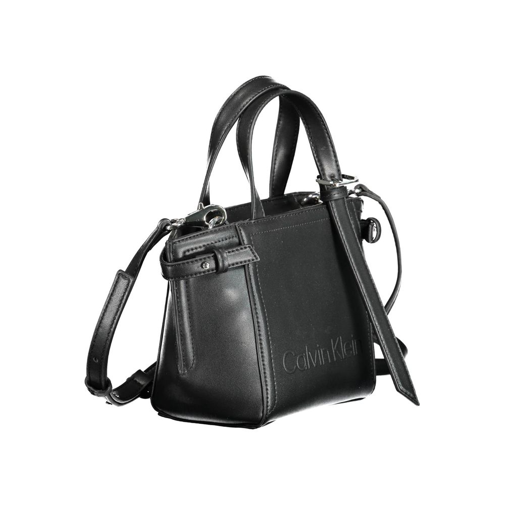 Calvin Klein Schwarz Polyester Frauen Handtasche