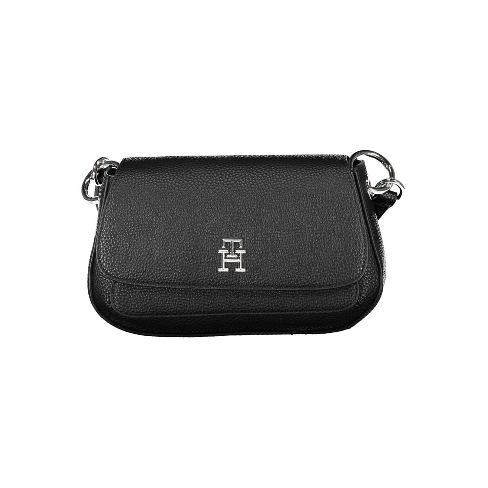 Tommy Hilfiger Schwarz Polyethylen Frauen Handtasche