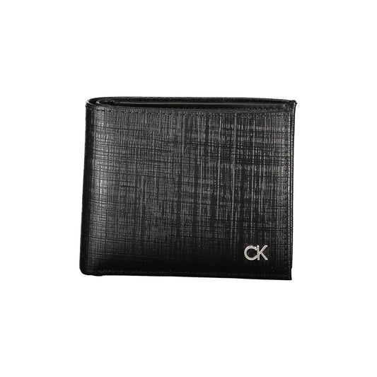 Calvin Klein Elegante Brieftasche aus Leder mit zwei Fächern