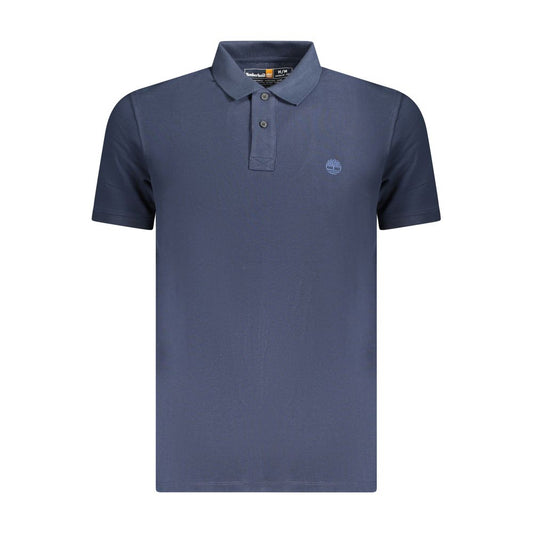 Timberland Blaues Baumwoll-Poloshirt für Männer