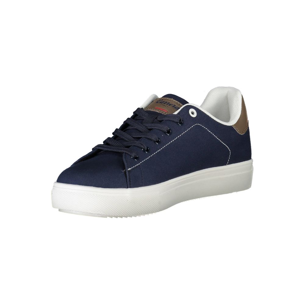 Carrera Blaue Eco Leder Herren Sneaker