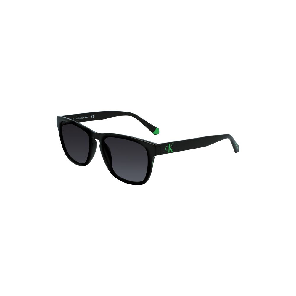 Calvin Klein Schwarze PLASTICA INIETTATA Sonnenbrille