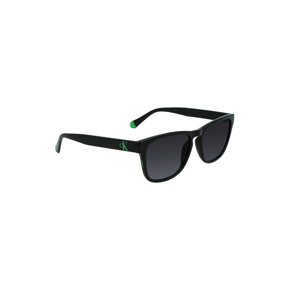 Calvin Klein Schwarze PLASTICA INIETTATA Sonnenbrille