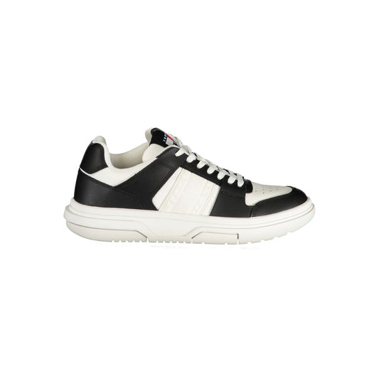 Tommy Hilfiger Schwarzes Leder Damen Sneaker