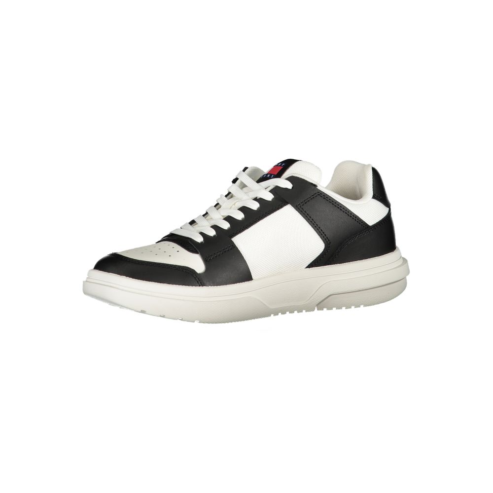 Tommy Hilfiger Schwarzes Leder Damen Sneaker