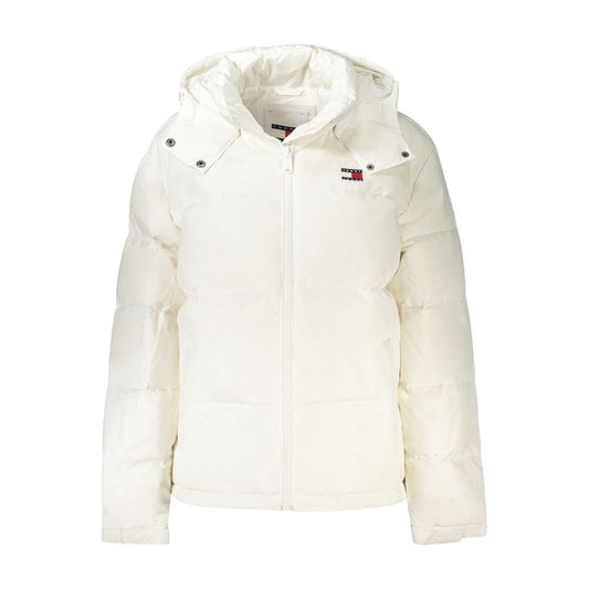 Tommy Hilfiger Weiße Polyester Damen Jacke