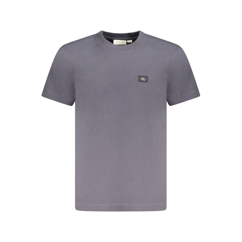 Calvin Klein Blau Baumwolle Männer T-Shirt