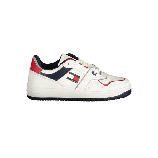 Tommy Hilfiger Weißes Leder Herren Sneaker