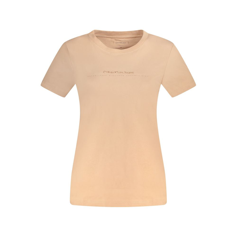 Calvin Klein Rosa Baumwolle Frauen T-Shirt