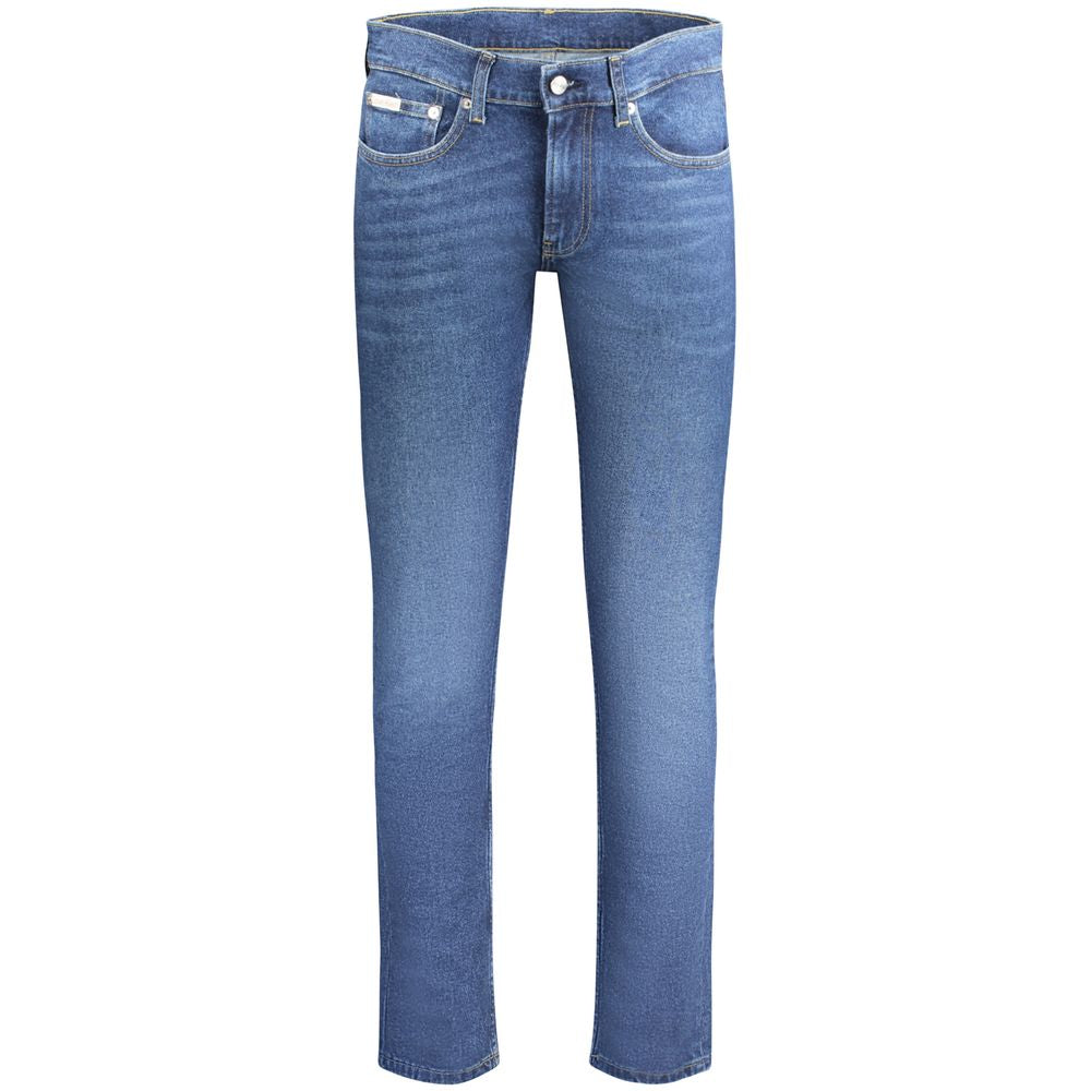 Calvin Klein Blaue Baumwolle Männer Jeans