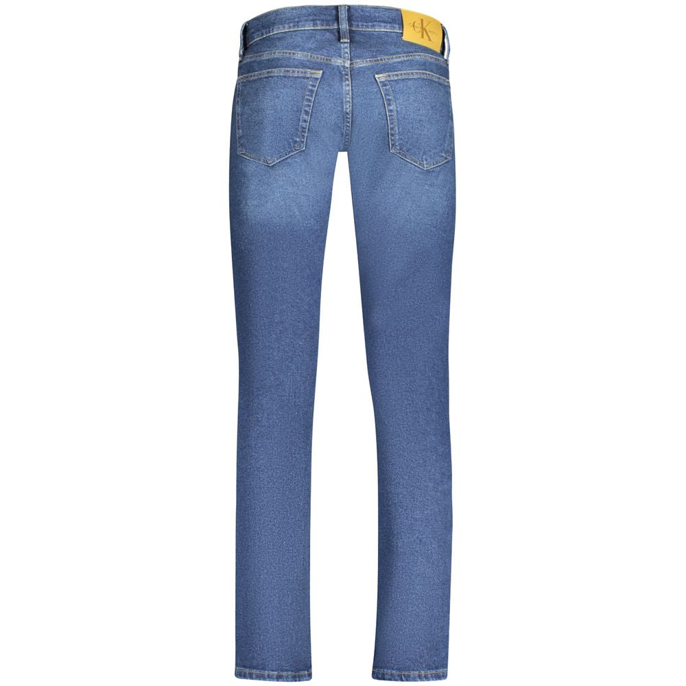 Calvin Klein Blaue Baumwolle Männer Jeans