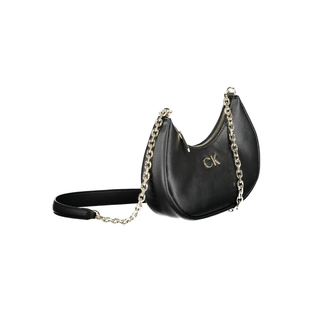 Calvin Klein Schwarz Polyester Frauen Handtasche