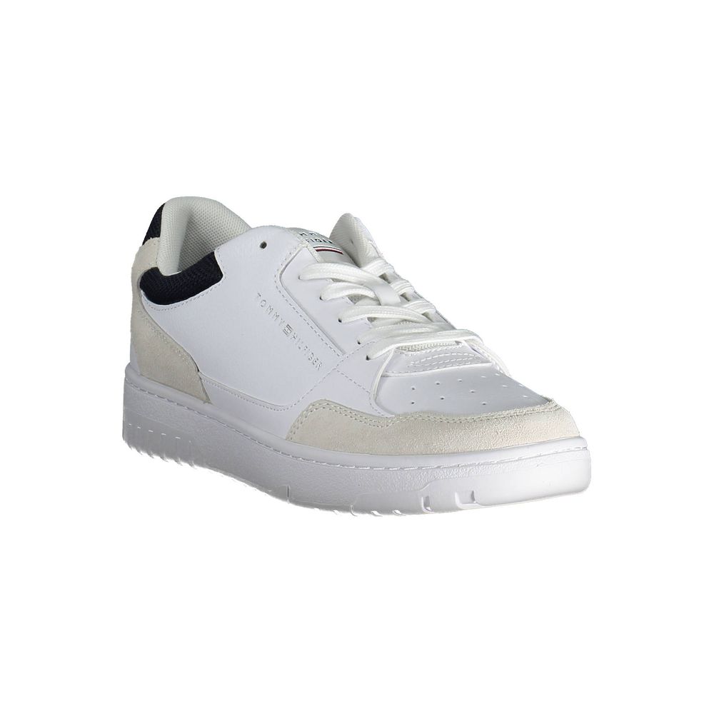 Tommy Hilfiger Weißes Leder Herren Sneaker