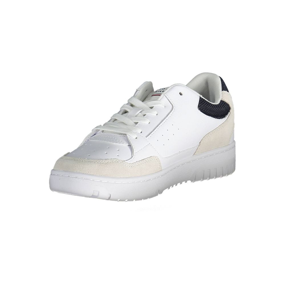 Tommy Hilfiger Weißes Leder Herren Sneaker